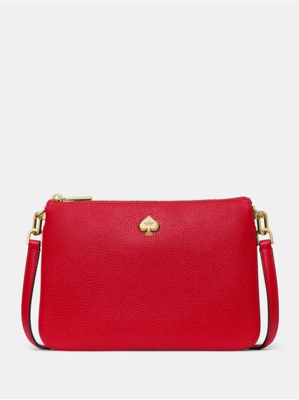 Kate Spade Purse Red Leather Crossbody
